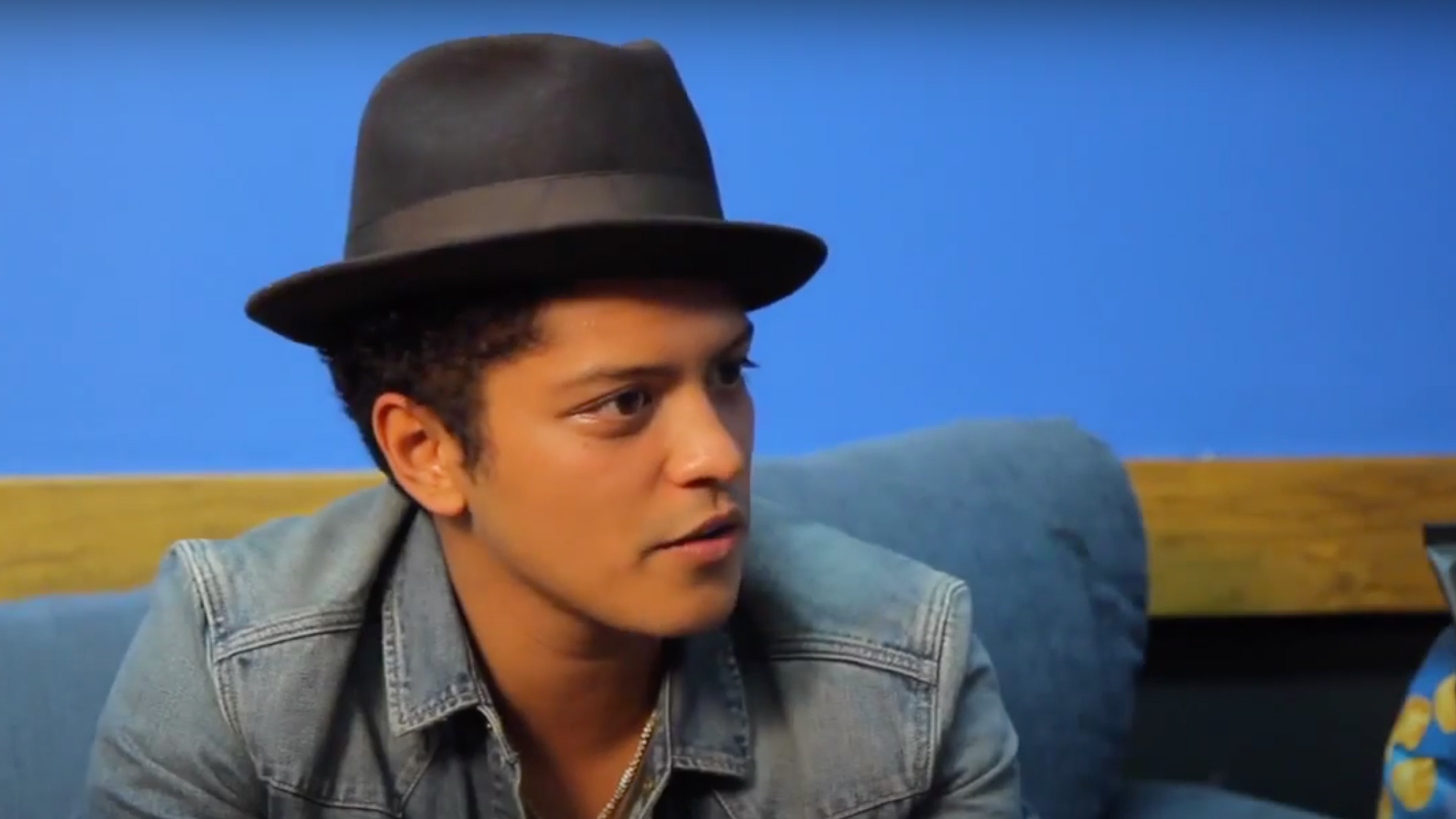 Interview w/ Bruno Mars